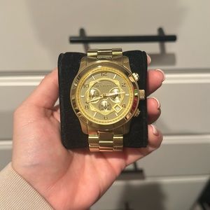 Michael Kors Gold Runway Watch